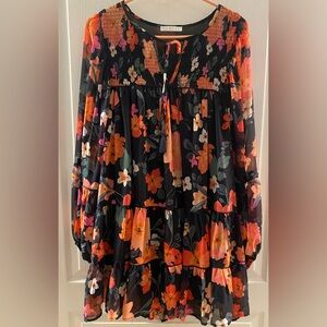 Floral Chiffon Dress
